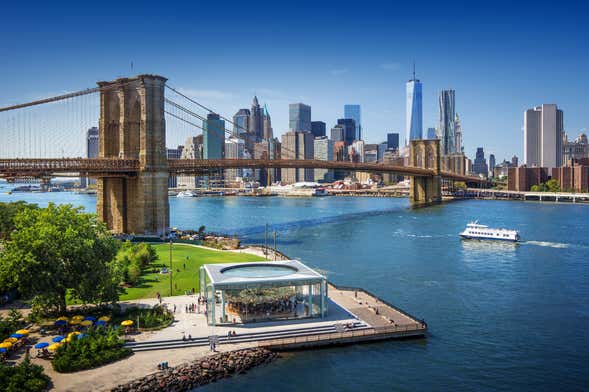 Balade en bateau au sud de Manhattan