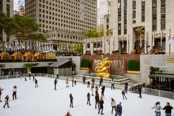 Billet pour The Rink, la piste de patin à glace du Rockefeller Center