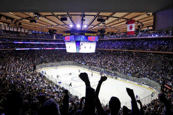 Billet pour les New York Rangers