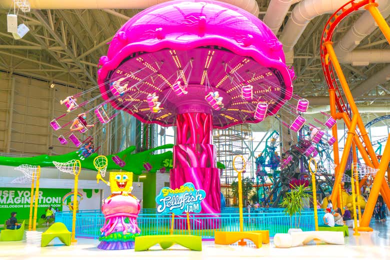 Attractions du Nickelodeon Universe