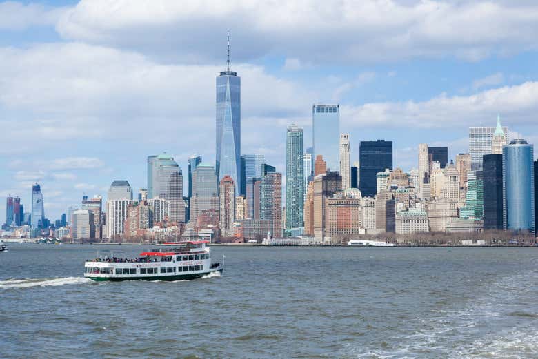 Balade en bateau à Manhattan