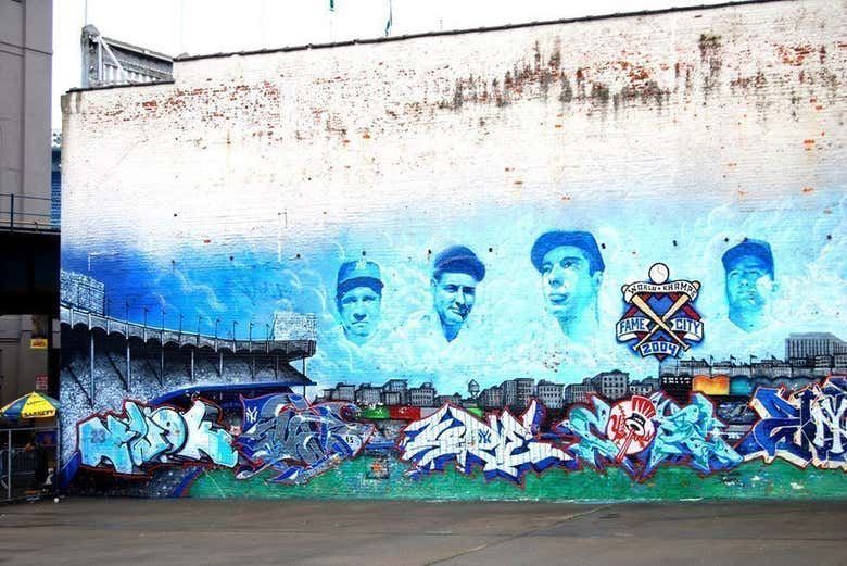 Graffitis dans le Bronx