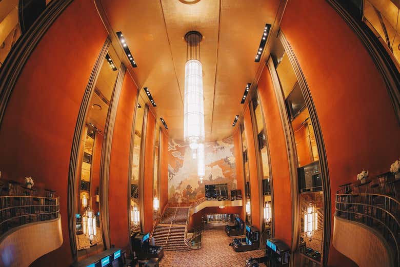 Entrée du Radio City Music Hall