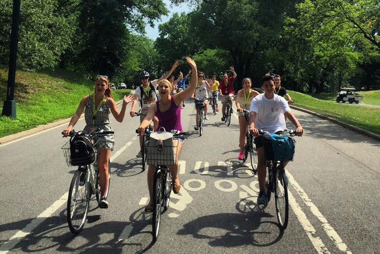 En visitant New York à vélo