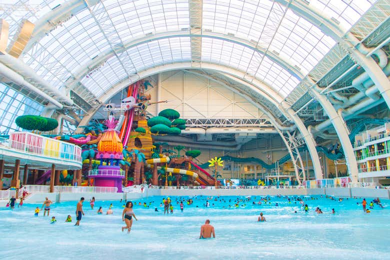 Piscine couverte de DreamWorks Water Park