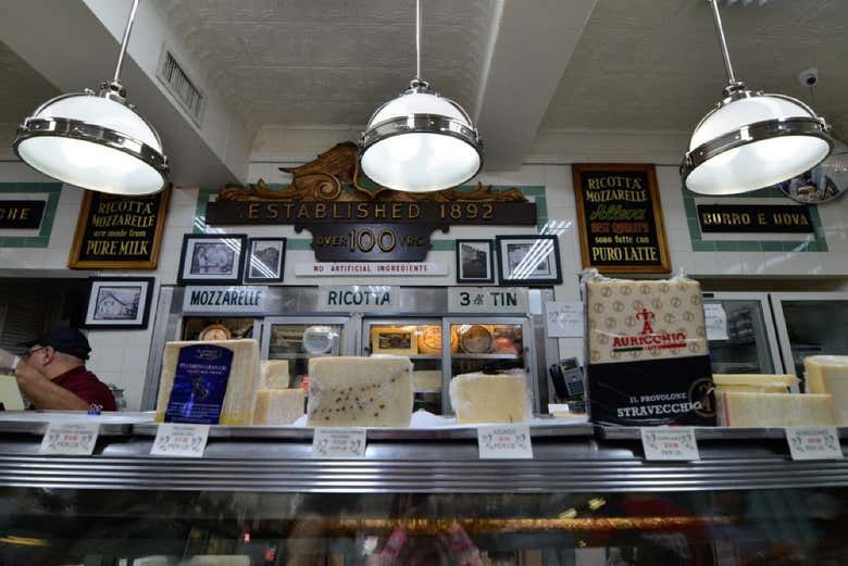Des fromages dans Little Italy