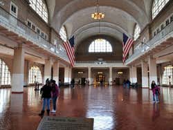 Ellis Island, salle d'enregistrement