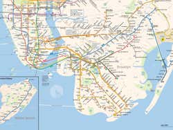 Plan de métro de New York