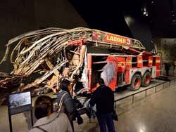 Musée du 11-Septembre, camion de pompiers