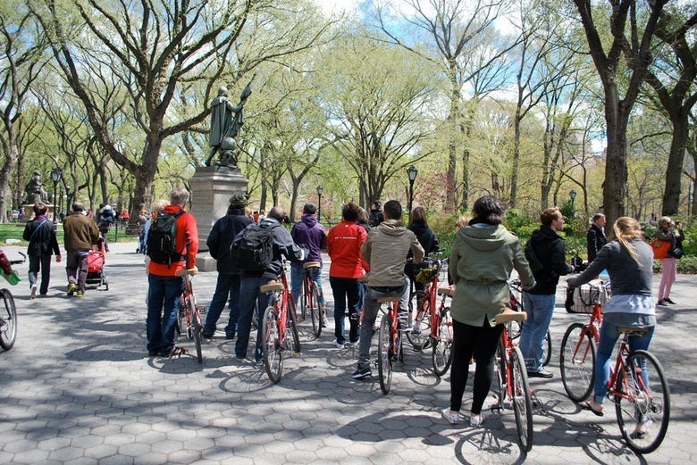 Tour en vélo dans Central Park
