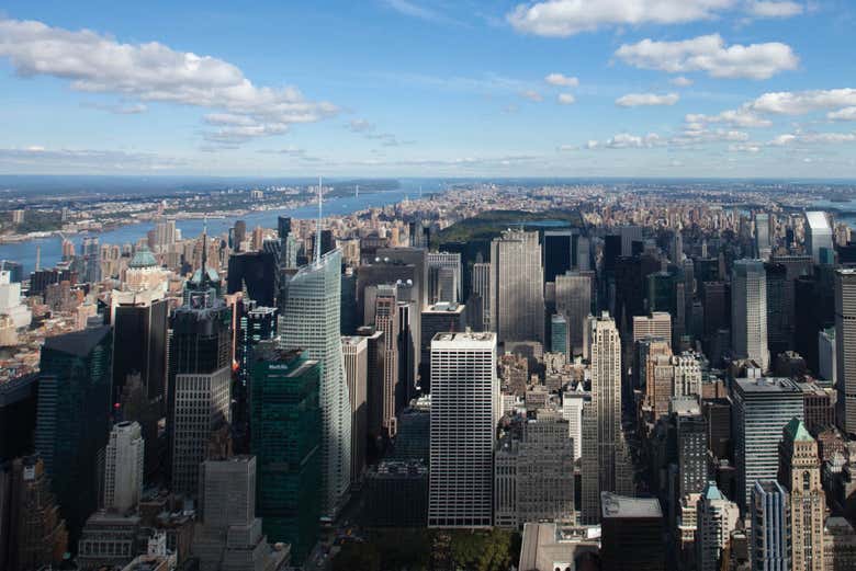Vue depuis l'Empire State