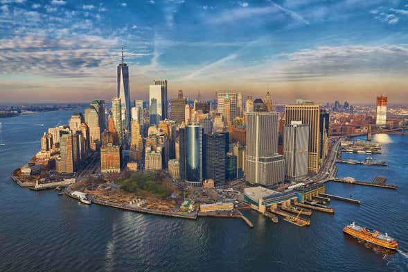 Balade en bateau autour de Manhattan