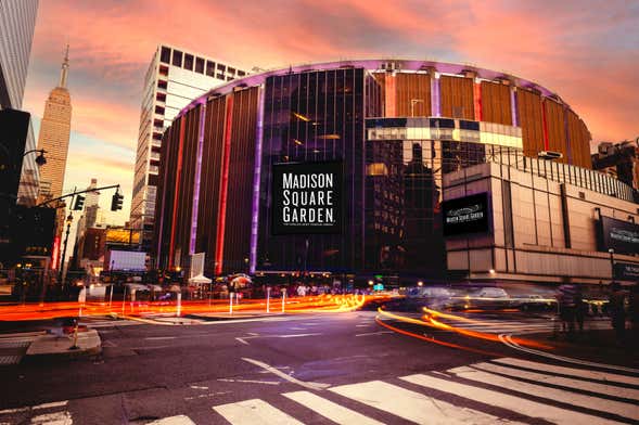 Visite du Madison Square Garden